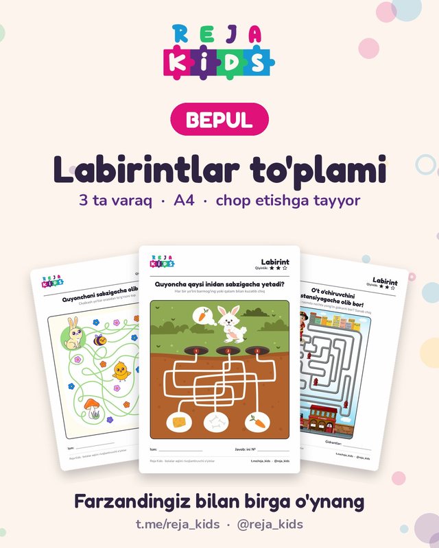 Bepul labirintlar to'plami